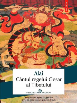 cover image of Cântul regelui Gesar al Tibetului